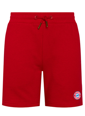 进口拜仁周边春秋短裤男士红色纯棉内起微绒官方正品34887品德居