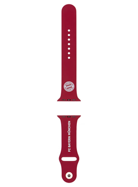 进口拜仁周边表带硅酮适用多型苹果腕表官方正品33359品德居