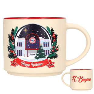 进口拜仁水杯圣诞节25 54100品德居现货 26马克咖啡杯0.4L官方正品