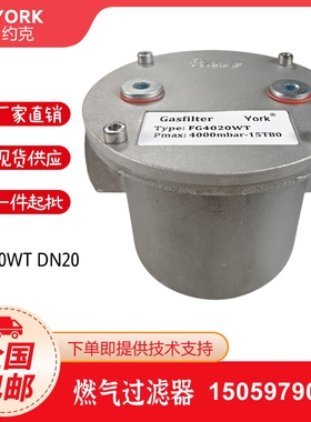 YORK燃气过滤器天然气液化气过滤器FG4015 FG4020 FG4025FG4040WT