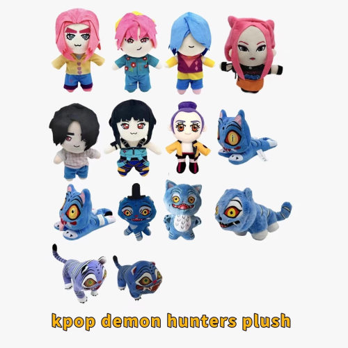 新popdmohnsplshKPO猎老毛绒玩公品k en uter u -P魔女团虎偶仔