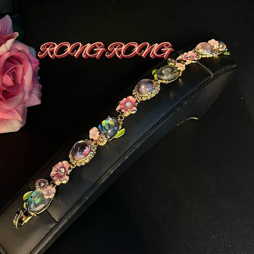 古nag饰品高质花朵链气美