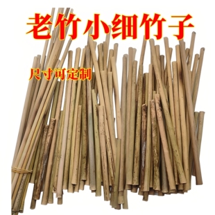 竹编老竹超细竹子毛竹杆子竹棍竹棒条锔瓷工具金刚钻材料弓子短竹
