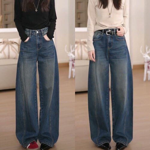 新款休闲百搭时尚牛仔裤