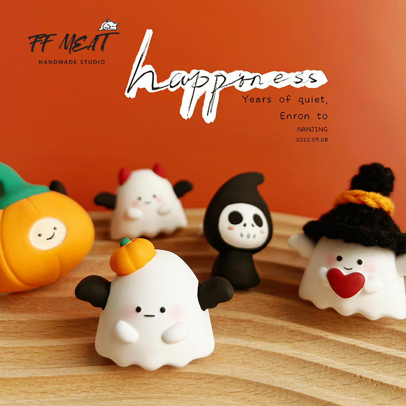 FFMEAT车载香薰万圣南瓜小幽灵