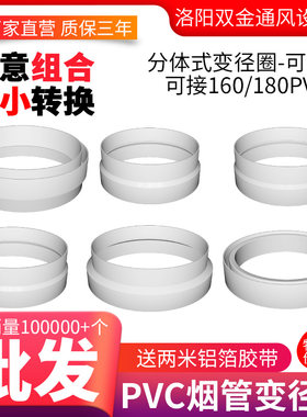 抽油烟机变径大小头转换头九万里