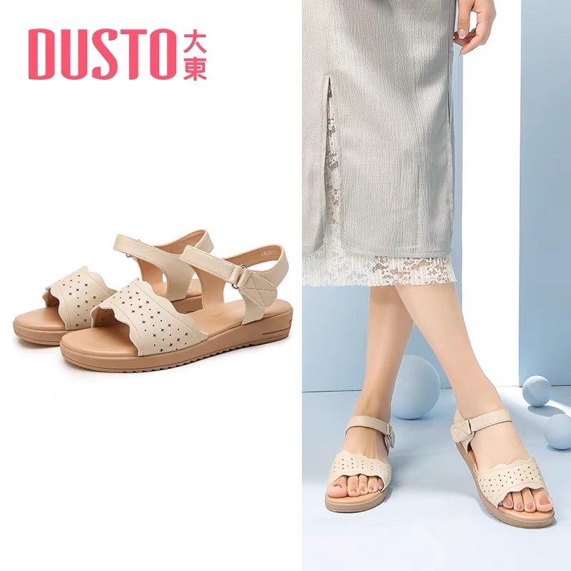 大东妈妈鞋23夏季新款简约低跟坡跟镂空露趾舒适百搭女鞋23X1721,女鞋,时装凉鞋,淘宝优惠券,粉丝福利购,淘宝优惠卷