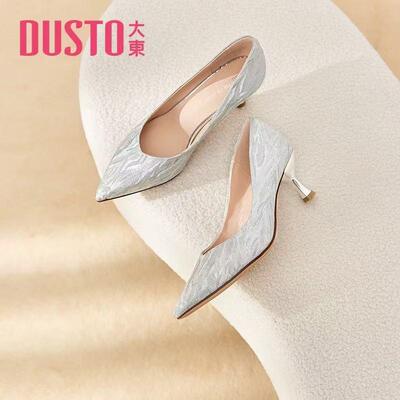 细跟日常可穿婚鞋质套脚细跟婚