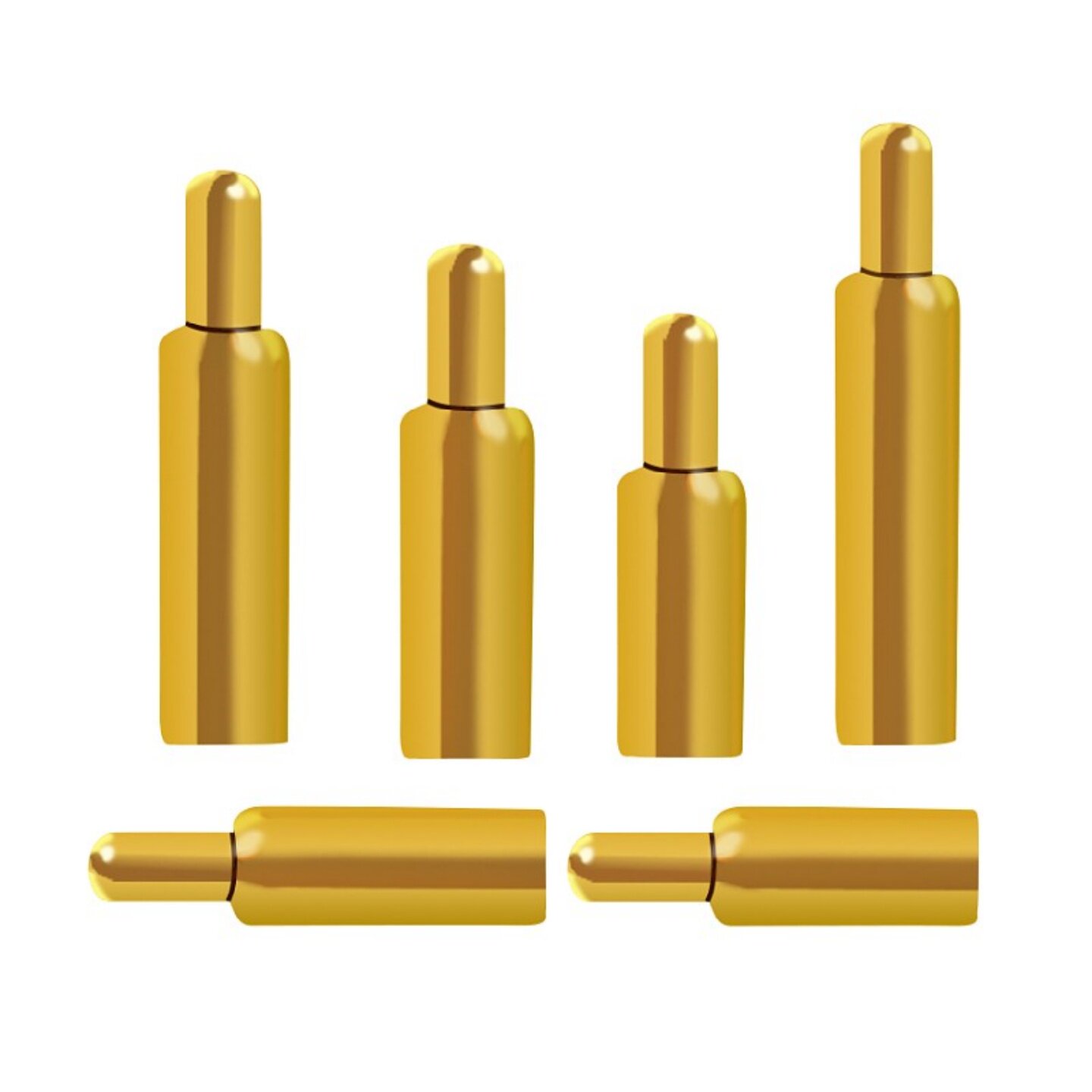 直通式pogopin连接器弹簧天线顶针充电触点测试铜针SMT导电插针,电子元器件市场,测试针/探针,淘宝优惠券,粉丝福利购,淘宝优惠卷