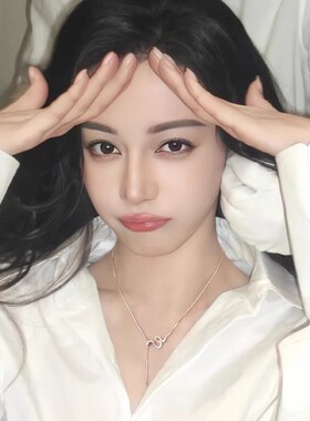 迪丽热巴同款925银灵蛇项链女小众设计感ins冷淡风个性时尚锁骨链