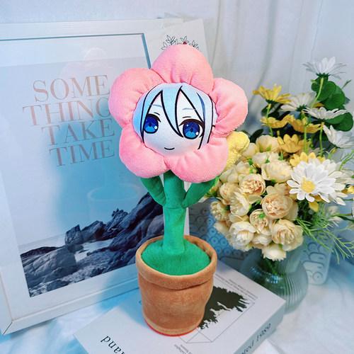 宵崎奏妖娆花Misu语音玩偶小气走世界计划动漫周边定制发声玩具