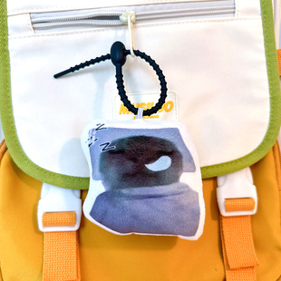 广西大师语音挂件小猫表情包发声玩具来图定制玩偶钥匙扣猫咪周边