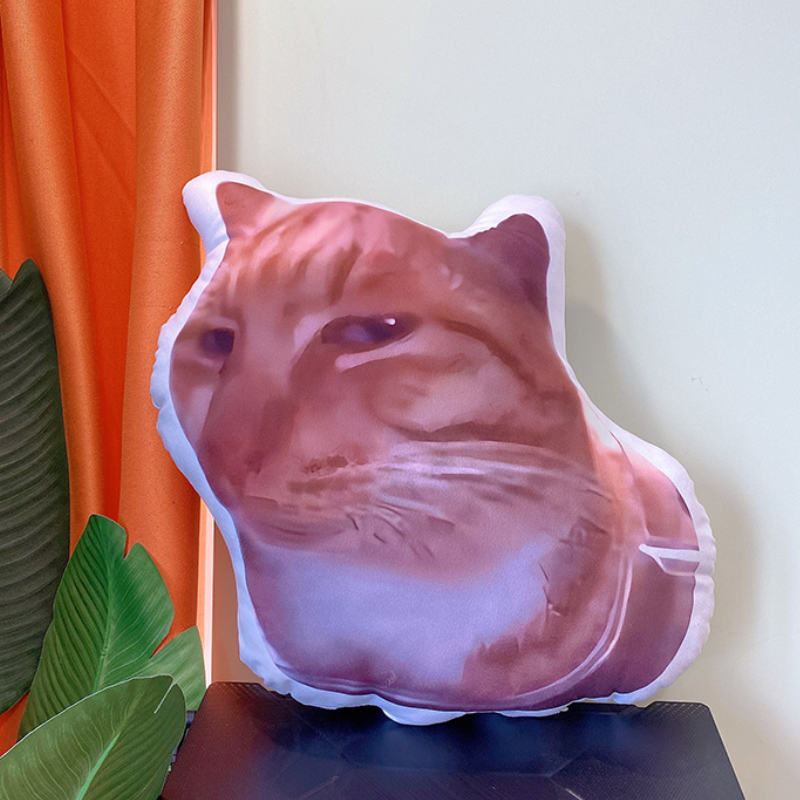 毛绒抱枕填充饱满来图定制