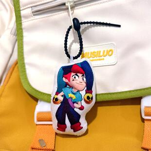 荒野乱斗切斯特语音挂件荒野周边英雄发声玩偶钥匙扣来图定制礼物