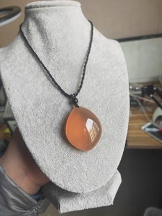 青鱼石鱼惊石原型打磨吊坠项链成人生日新生儿百日礼品情人节七夕