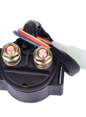 适用雅马哈猛禽YFM50 80灰熊125 YFM350沙滩车马达启动继电器配件