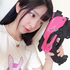 守望者先锋 DVA 道具 D.va 宋哈那 手枪 耳机 cos道具现货