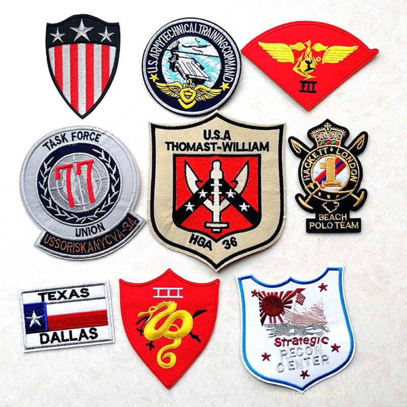 背胶布贴a530龙徽章盾牌军标特种队标皮衣补丁贴衣服贴装饰修补贴