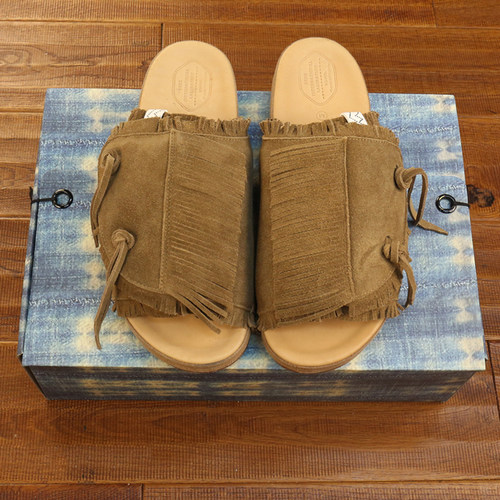 visvimunclegui夏季潮流拖鞋