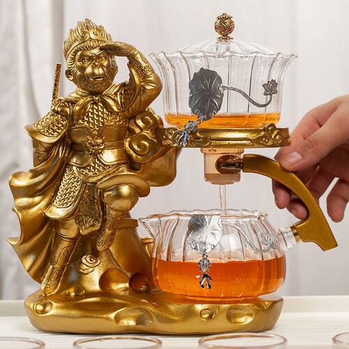 网红新款悟空懒人自动泡茶器茶具全套磁吸高档轻奢家用客厅套装