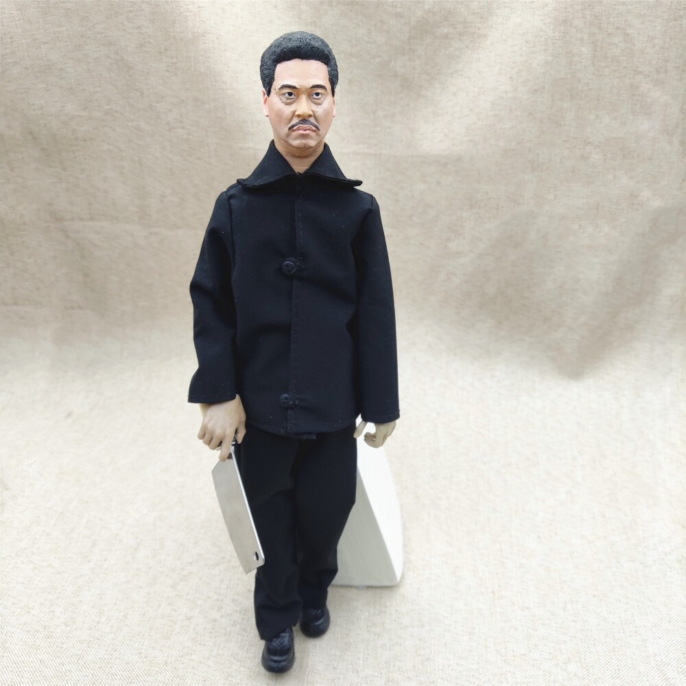 吴孟达叔真人模型摆件家居装饰品破坏之王逃学威龙电影周边摆件