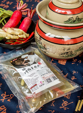 正宗蜀逍肴四川老坛泡菜母水套装泡辣椒引水盐水dir泡水卤水调料