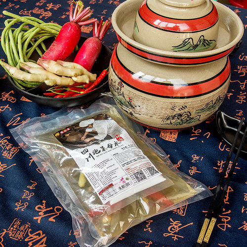 正宗蜀逍肴四川老坛泡菜母水套装