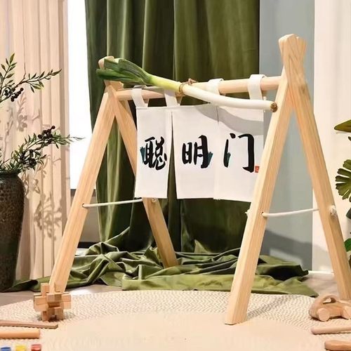 聪明门抓周道具男女装饰布置抓阄
