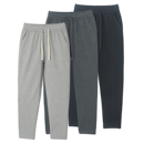 早秋薄款纯棉运动裤男修身小脚休闲裤男秋冬季加绒直筒卫裤九分裤