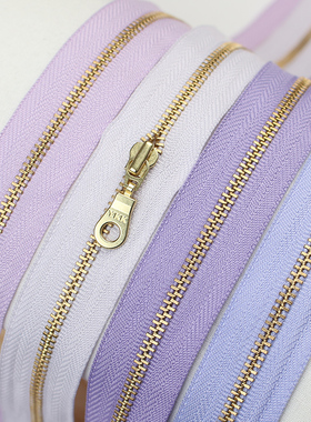 YKK正品金属码装拉链金铜码装多色可选diy包包拉链铜拉链