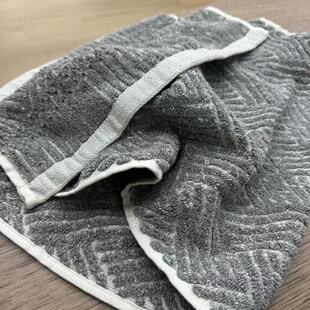 纯棉毛巾 菠萝格纹 随机三条 高克重120g 外贸微瑕疵