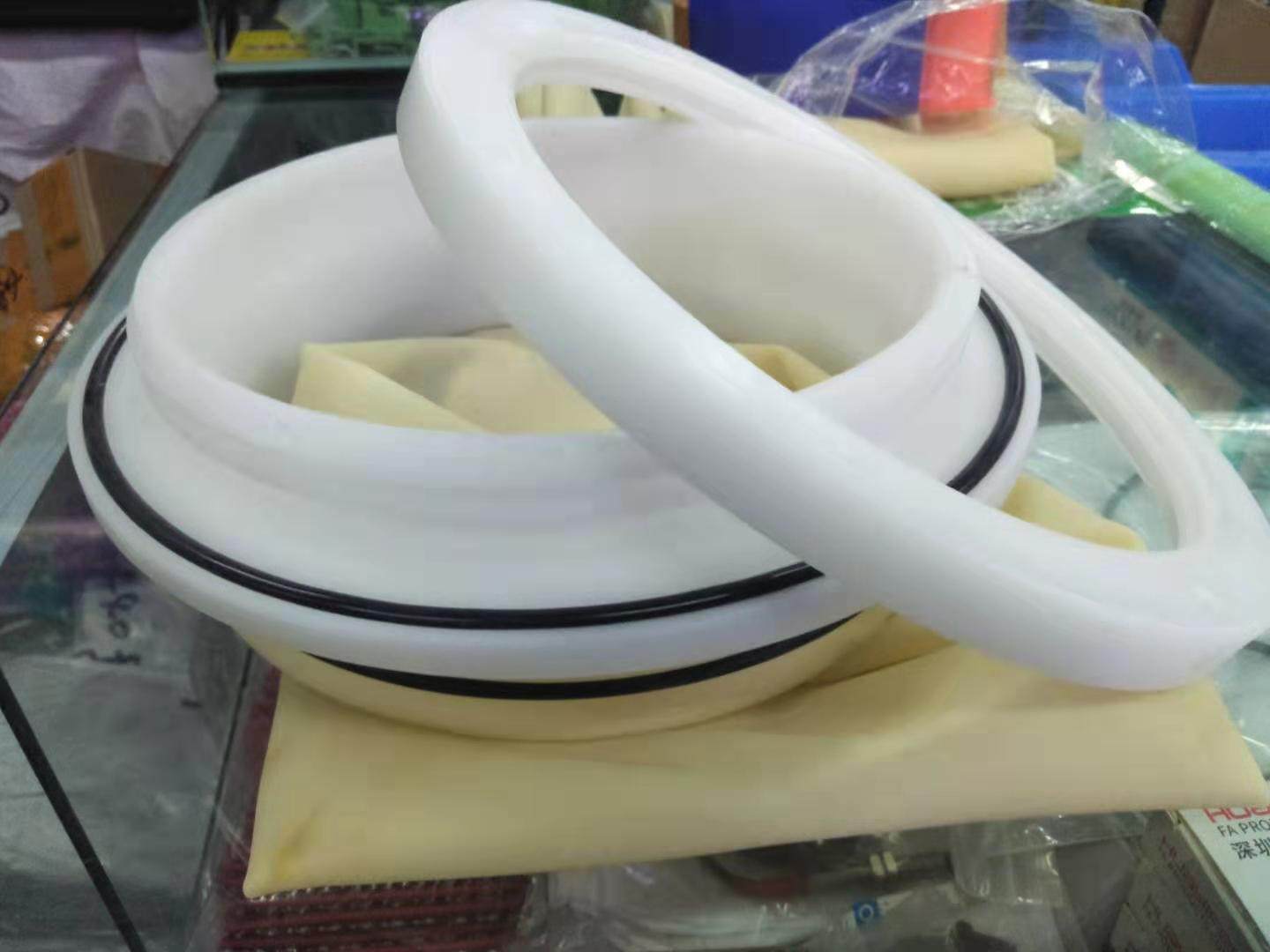 科研手套箱长臂手套圆法兰真空手套箱750*0.8mm无粉小手型耐酸碱