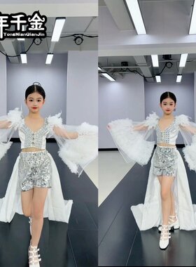童年千金女童走秀套装潮服