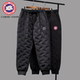 登山裤 白鸭绒极寒防寒保暖休闲保暖裤 潮 男女款 东北户外大鹅羽绒裤