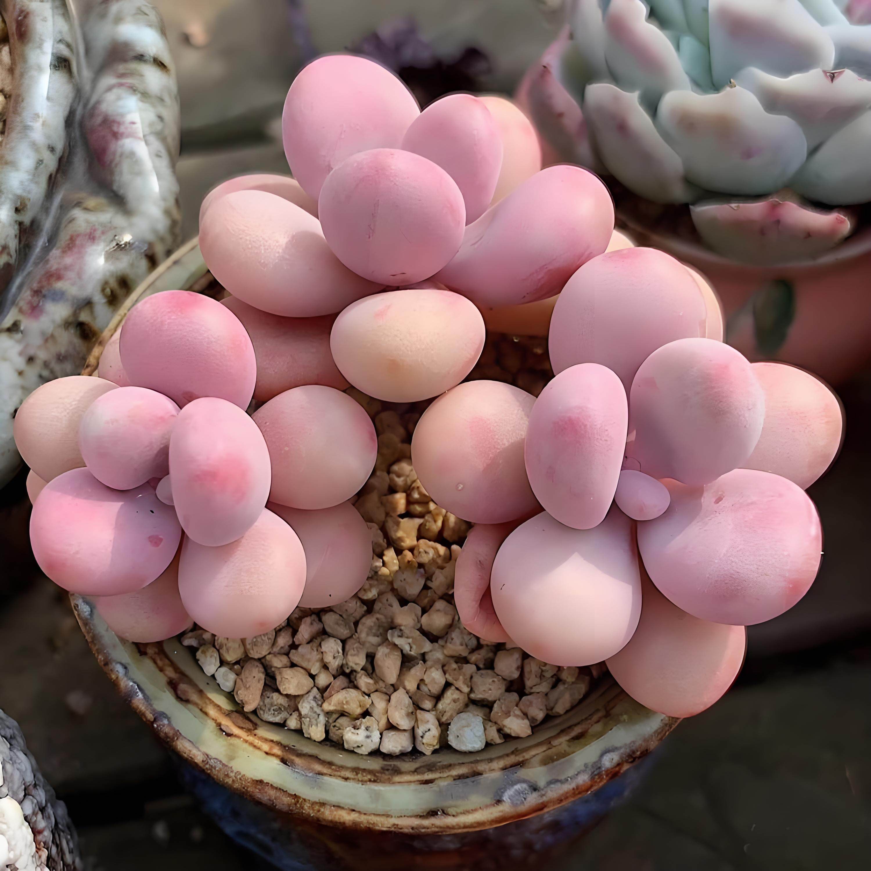 桃蛋老桩多头群生多肉植物盆栽肉肉新手办公室创意花卉绿植防辐射,鲜花速递/花卉仿真/绿植园艺,多肉植物,淘宝优惠券,粉丝福利购,淘宝优惠卷