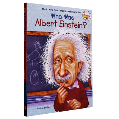 英文原版WHO WAS ALBERT EINSTEIN进口英语书籍