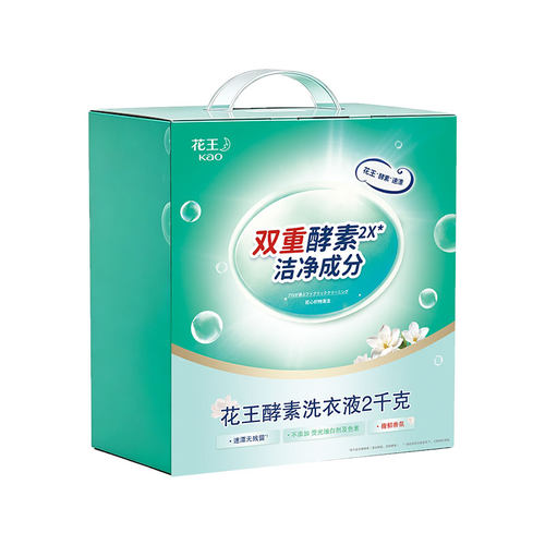 KAO花王酵素洗衣液双重酵素轻松洁净洗衣液2kg