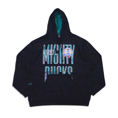 正品美潮 mitchell&ness X NHL斯坦利杯联名街头宽松抓绒卫衣