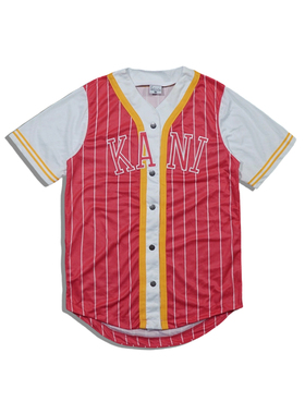 微瑕特价！正品美潮OG老炮kani男女休闲拼色速干开衫棒球短袖T恤