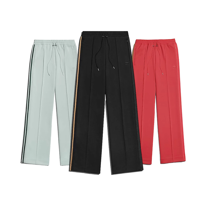 超级福利！正品美潮 IVYPARK 碧昂丝潮牌联名宽松阔腿高克重长裤