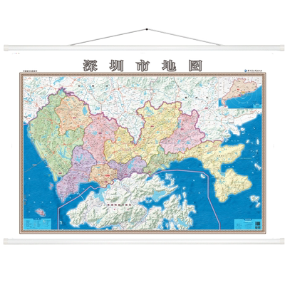 2025新版深圳市地图政区图