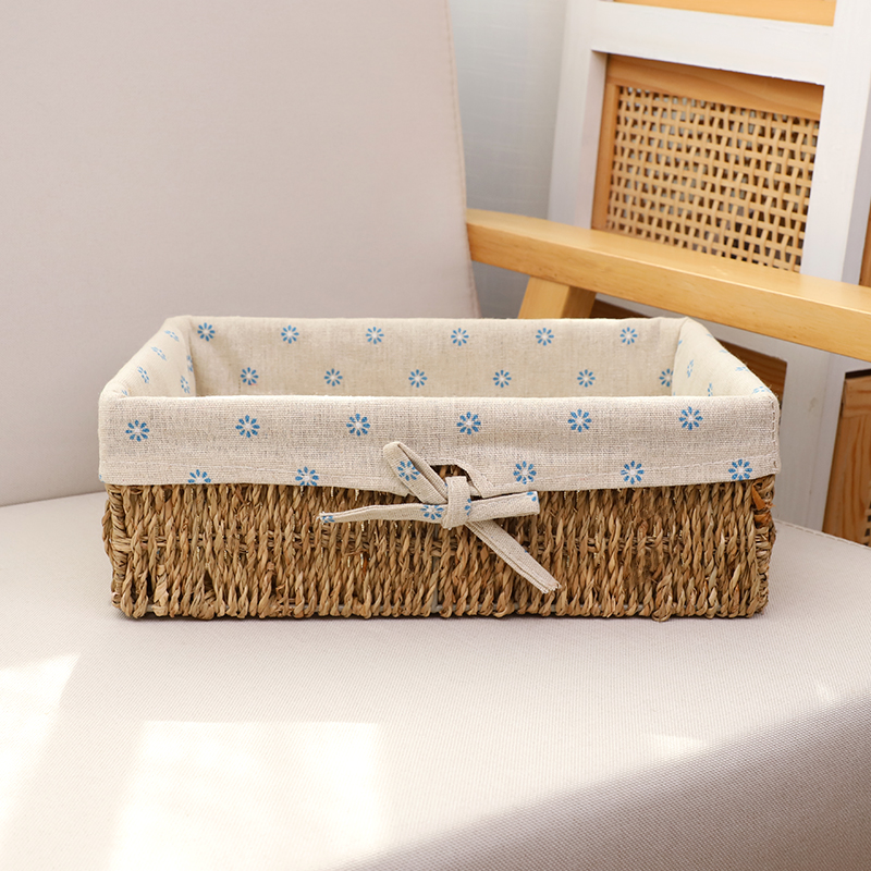 宜然家居手工编织海草收纳筐