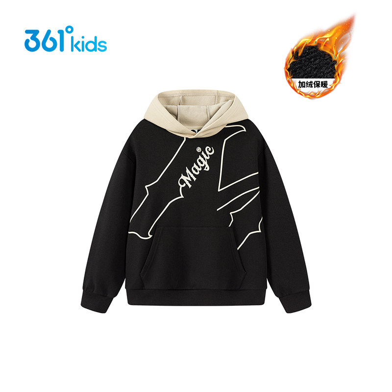 【商场同款】361度童装女童加厚套头卫衣2026冬季新年中大童上衣,童装/婴儿装/亲子装,卫衣/绒衫,淘宝优惠券,粉丝福利购,淘宝优惠卷