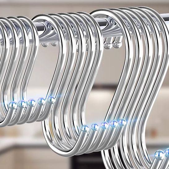 型挂钩晒香肠腊肉厨具房大号多功能免打孔金属铁尖单勾子,收纳整理,挂钩/粘钩,淘宝优惠券,粉丝福利购,淘宝优惠卷