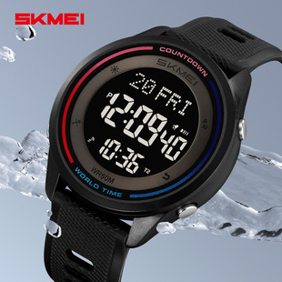 时刻美电子手表初高中学生运动防水多功能青少年儿童手表生日礼物