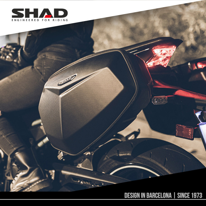 夏德拉力摩托车防水边包骑行包储物包边箱TR40复古包TR30侧箱挂箱