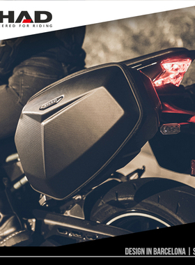 夏德拉力摩托车防水边包骑行包储物包边箱TR40复古包TR30侧箱挂箱