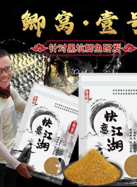 曾晖快意江湖饵料鲫窝鲤窝散炮