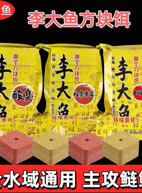 李大鱼鱼饵海竿抛竿酸臭鲢鳙窝料