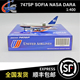 400 B747SP NASA SOFIA N145UA DARA Wings XX4963 飞机模型